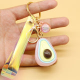 Avocado key pendant with lamp acrylic luminous – Jewelry Gift Ideas — 7