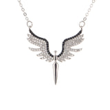 Guardian Angel Diamond Ring Necklace Earrings – Jewelry Gift Ideas — 5