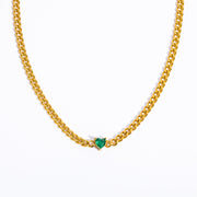 Heavy Industry Cuban Chain Love Necklace – Jewelry Gift Ideas — 20