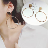 Simple hoop earrings fashion – Stylish Gifts — 3