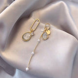 Vintage Opal Long Temperament Pearl Earrings – Holiday Gift Ideas — 2