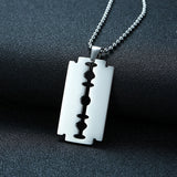 Shaver pendant men's titanium steel jewelry – Jewelry Gift Ideas — 1