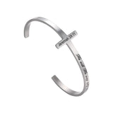 Special titanium steel bracelet with lettering – Jewelry Gift Ideas — 7