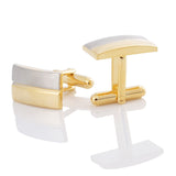 Men's Cufflinks French Shirt Two-tone Metal Cufflinks – Gifts for Him — 5