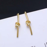 Knotted Long Earrings – Gift Ideas — 10