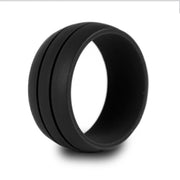 Wide double slot silicone ring – Small Gift Ideas — 2