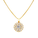 Spinning Ring Necklace Two-piece Work Zircon – Jewelry Gift Ideas — 17