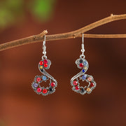 Chinese Style Vintage Drop Earrings With Diamonds – Stylish Gifts — 4