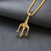 Neptune's Trident Necklace Retro Mythical Sea – Jewelry Gift Ideas — 4