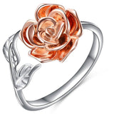 Rose Adjustable Ring – Birthday Gifts — 4