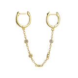 Women's Fashion Tassel Double Circle Rag Earrings – Stylish Gifts — 3