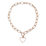 Fashion Simple Metal Ball Thick Chain Necklace – Jewelry Gift Ideas — 5