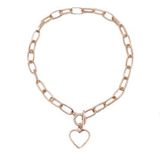 Fashion Simple Metal Ball Thick Chain Necklace – Jewelry Gift Ideas — 5