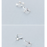 Silver leaf earrings – Practical Gifts — 4