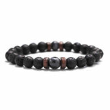 Rocky wooden beads bracelet – Jewelry Gift Ideas — 12
