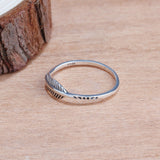 Thai Silver Feather Silver Ring – Gift Ideas — 4