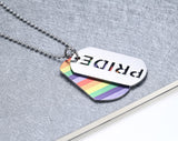 Lesbian Rainbow Lovers Pendant – Jewelry Gift Ideas — 2