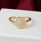Bright Amphibole Ring, Real Gold Plating Popular – Everyday Gifts — 3