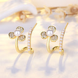 Popular Earrings Front And Back Wear Small Fresh – Small Gift Ideas — 2