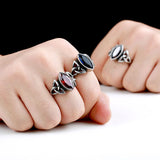 Steel Soldier Stainless Steel Zircon Ring – Gift Ideas — 4