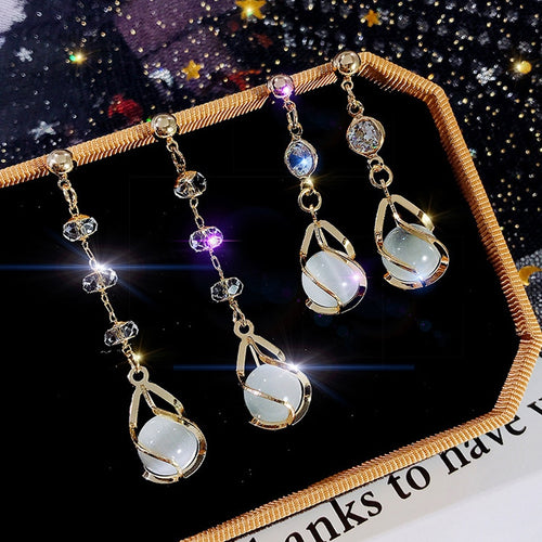 Crystal opal earrings – Useful Gifts — 1