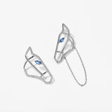 Jinguo Iron Horse Earring Stud Asymmetrical – Jewelry Gift Ideas — 1