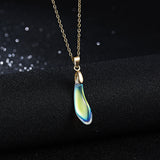 Dolphin Natural Stone Paper Card Necklace – Jewelry Gift Ideas — 8