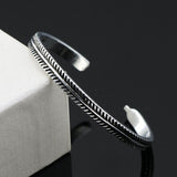 Handmade 925 Silver Bracelet Opening Thai Silver – Jewelry Gift Ideas — 9