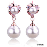 Style Tassel Clip Sterling Silver Pearl Earrings – Stylish Gifts — 7