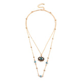 Fashion Retro Diamond Devil's Eye Necklace – Jewelry Gift Ideas — 6