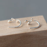 S925 Silver Leaf Stud Earrings – Thoughtful Gifts — 8