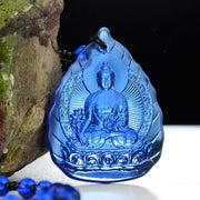 Glass pendant Buddha statue – Jewelry Gift Ideas — 9