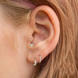 Nose Ring Bee Geometric Diamond Ear Cuff – Small Gift Ideas — 2