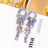 Generous Rhinestone C-shaped Semicircle Premium Sense – Stylish Gifts — 4