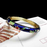 Museum Enamel Fine Floral Bracelet – Jewelry Gift Ideas — 17