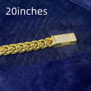 8mm Stainless Steel Inlaid Vvs Moissanite Buckle – Jewelry Gift Ideas — 13