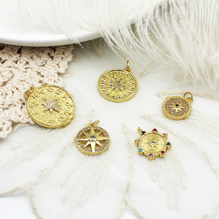 DIY Ornament Accessories Micro-inlaid Six-pointed – Jewelry Gift Ideas — 1