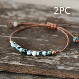 Aquatic Onyx Bracelet Ethnic Wind Braided – Jewelry Gift Ideas — 4