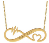 8-character Infinity Cardiogram Lettering – Jewelry Gift Ideas — 3