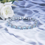 Galaxy Princess Lace Lace Aquamarine Bracelet – Jewelry Gift Ideas — 3