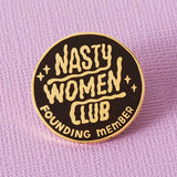 Feminist Brooch Round Letter Metal Badge – Jewelry Gift Ideas — 4