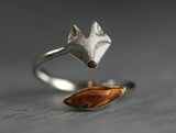 Fashion Retro Personality Creative Animal Fox Ring – Stylish Gifts — 4