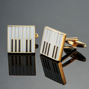 Brass Music Series Musical Instrument Note Cufflinks – Creative Gifts — 7