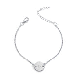 Round pendant 26 English alphabet bracelet – Jewelry Gift Ideas — 6