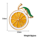 Lemon Fruit Brooch Simple Alloy Suit High-End – Jewelry Gift Ideas — 4
