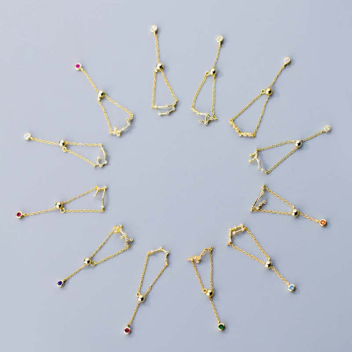 Twelve Constellation Ring with Diamonds – Everyday Gifts — 1