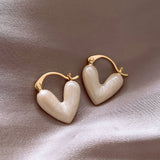 Fashion Jewelry Heart Pendant Drop Earrings – Jewelry Gift Ideas — 7