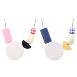 Wood necklace female candy color – Jewelry Gift Ideas — 1