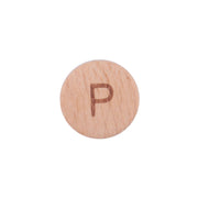 Round 26 English Letters Beech Bead DIY Pacifier Chain – Stylish Gifts — 12
