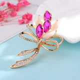 Diamond Set High-grade Brooch Female Silk Scarf buckle – Stylish Gifts — 2